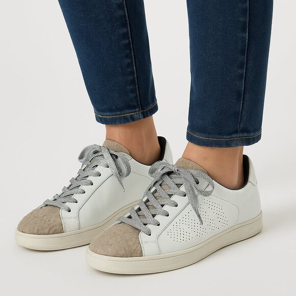 P448 John Shearling Patent Sneaker - Picture 1 of 11